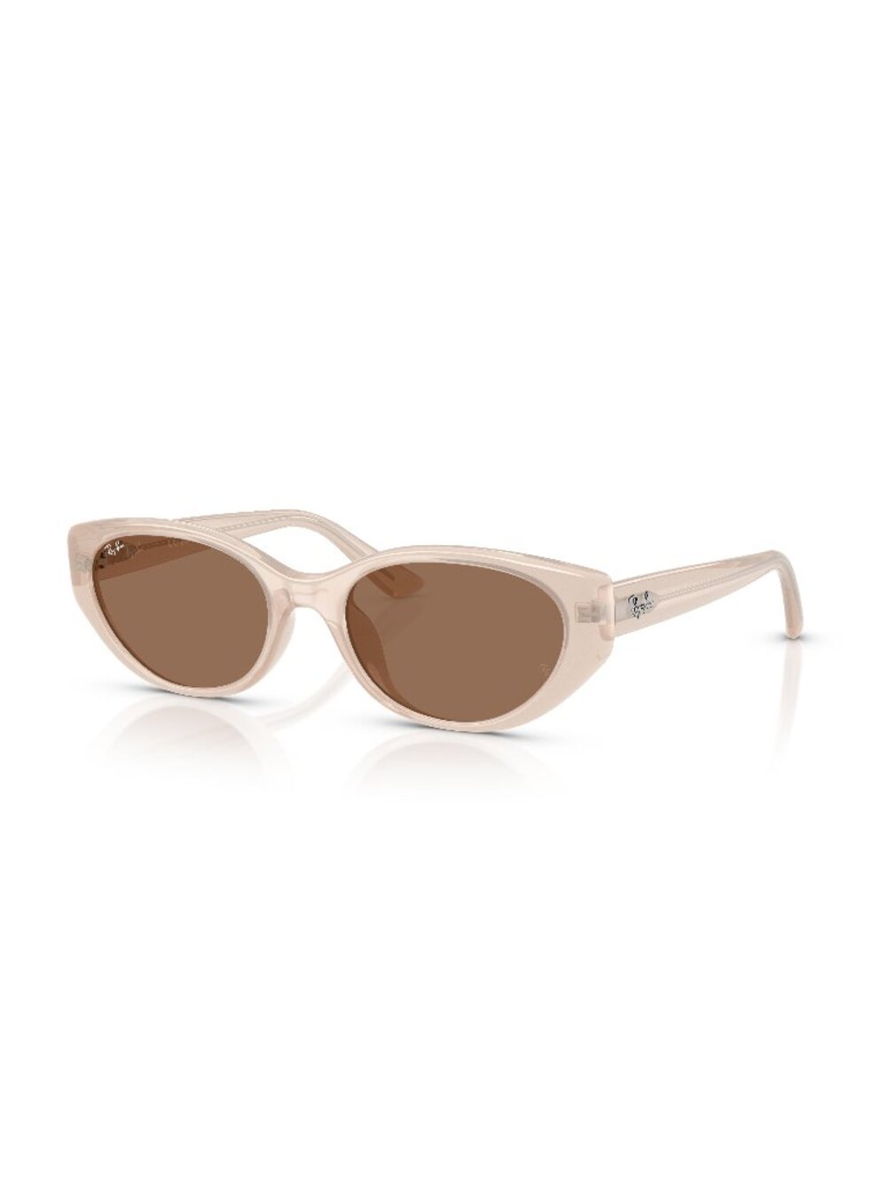 New Ray-Ban Unisex Sunglasses Yellow Brown Lens Injected Frame Ray Ban RB4457D